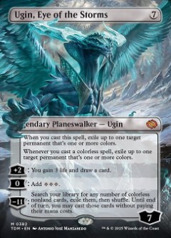 Ugin, Eye of the Storms Tarkir- Dragonstorm Alternate Art